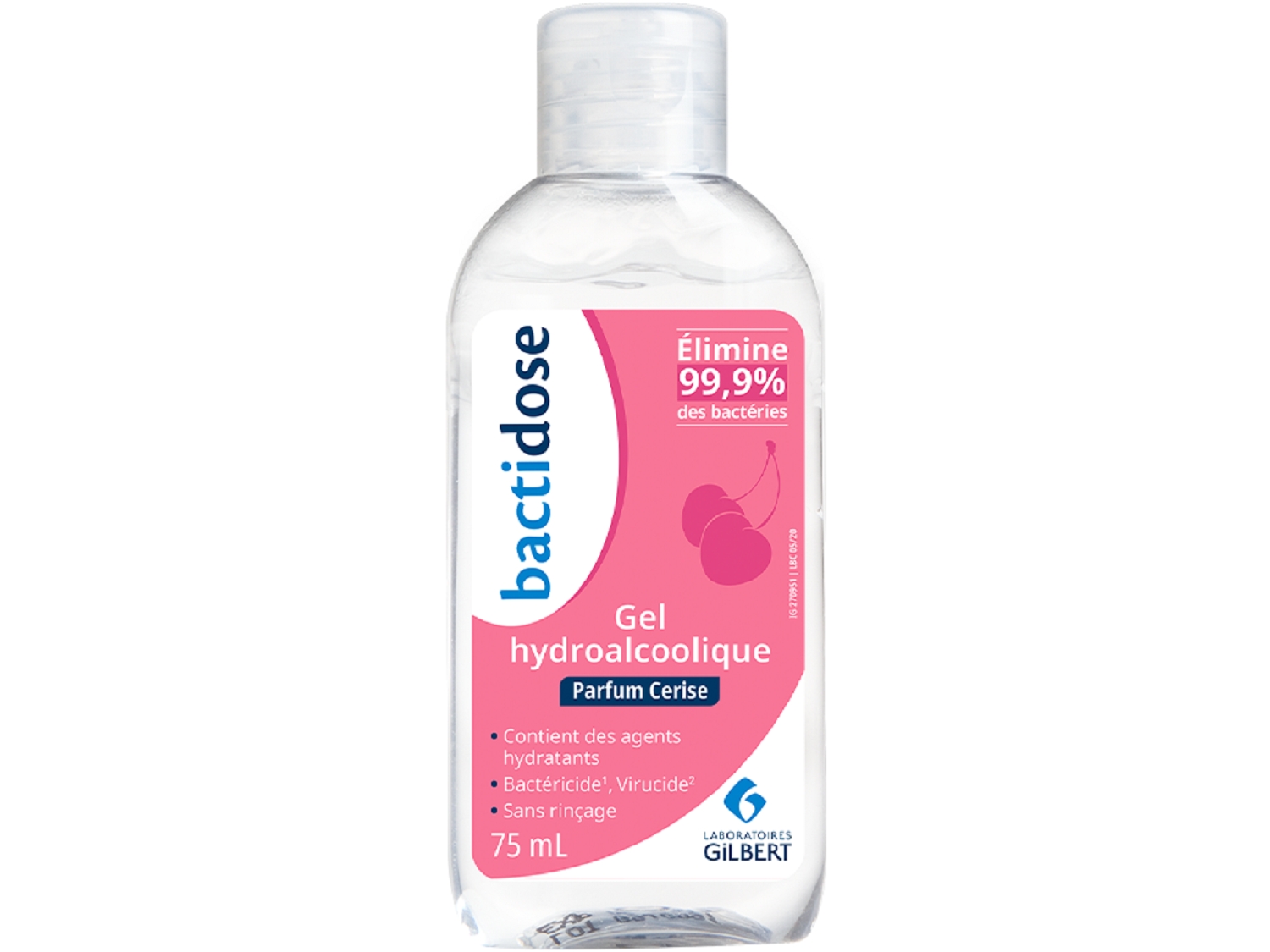 Gel Hygiène mains cerise 75ml