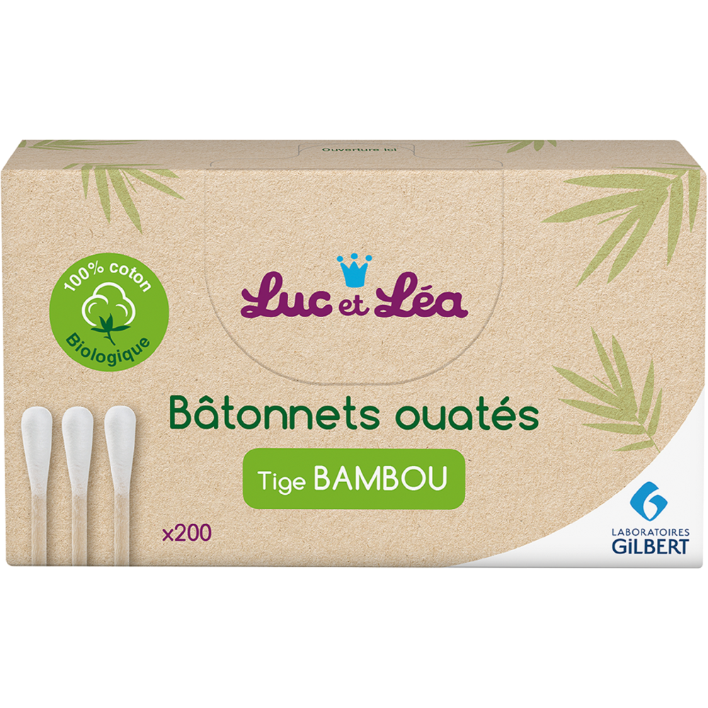 LEL 200 Bâtonnets Ouatés Adulte Bambou