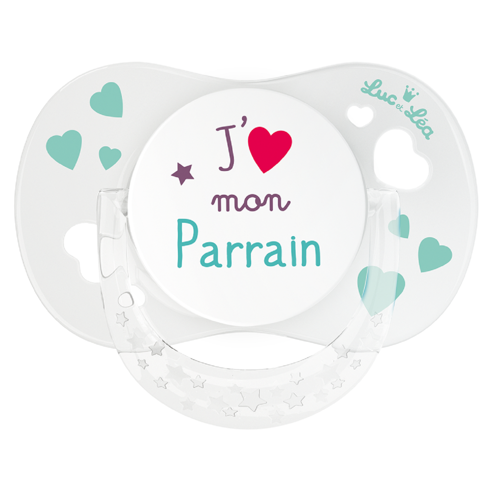 Sucette 0-6 mois Anatomique Parrain