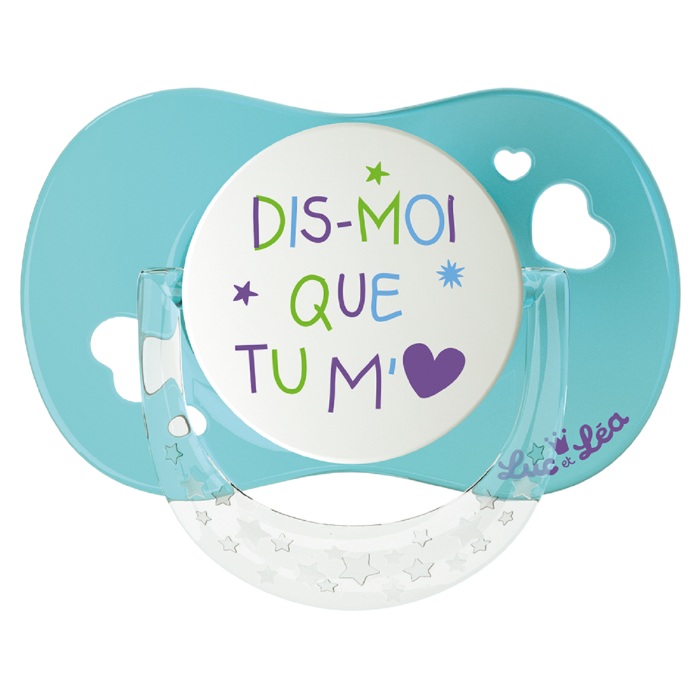 Sucette 6-18 mois Dis Moi Anneau