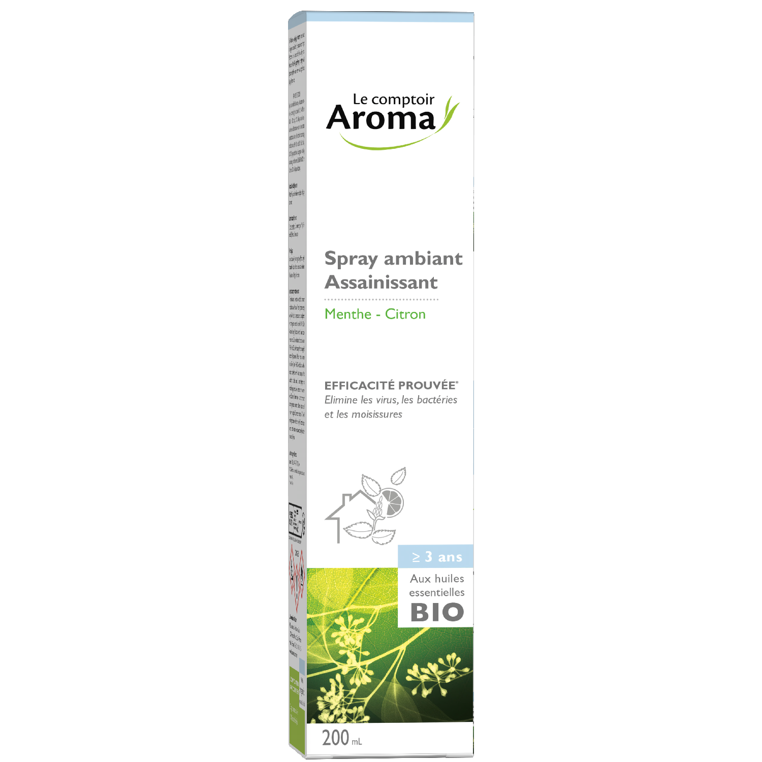 Spray air pur menthe citron 200ml