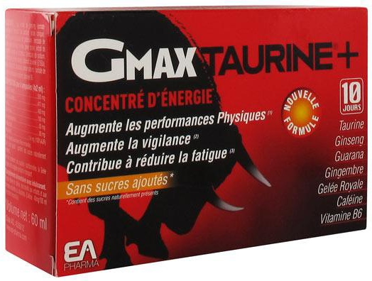 Gmax® Taurine 30 ampoules
