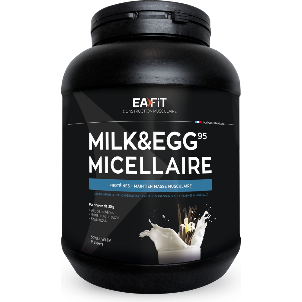 Milk & Egg 95 Micellaire Vanille 750g