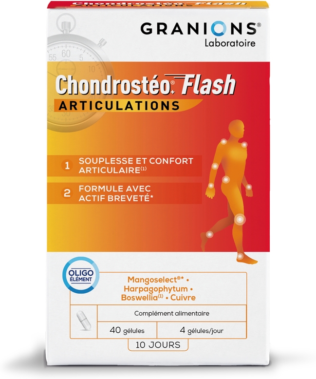 Chondrosteo®+ Flash 40 gélules