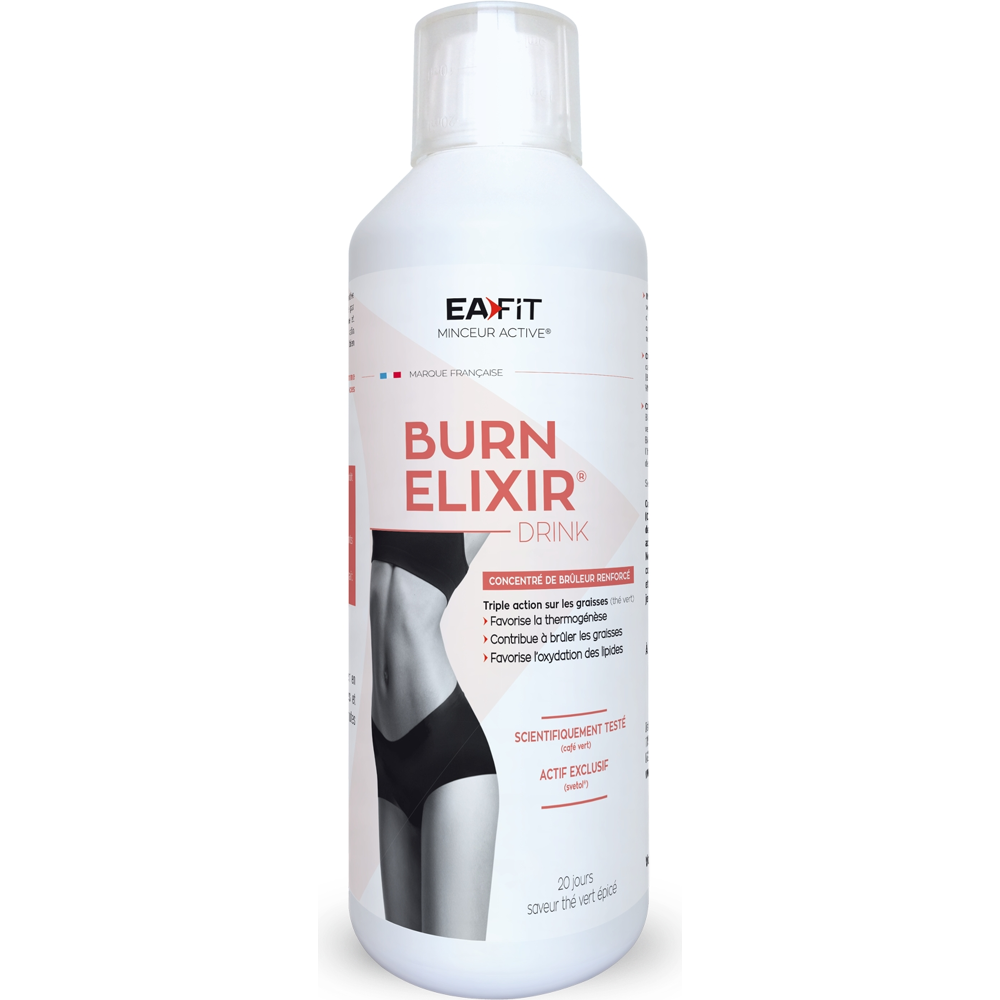 Burn Elixir Drink Thé Vert Épicé 500ml