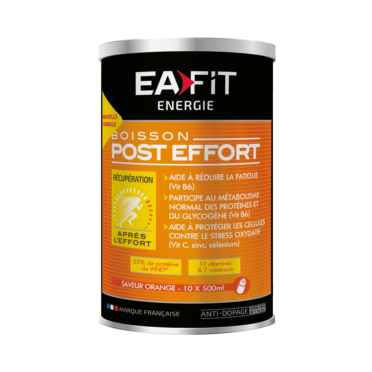 Boisson post effort orange 457g