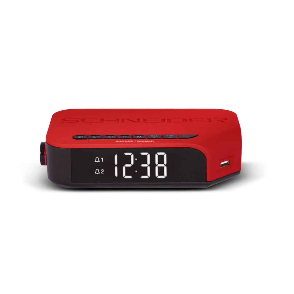 RADIO REVEIL Schneider SC310ACLRED
