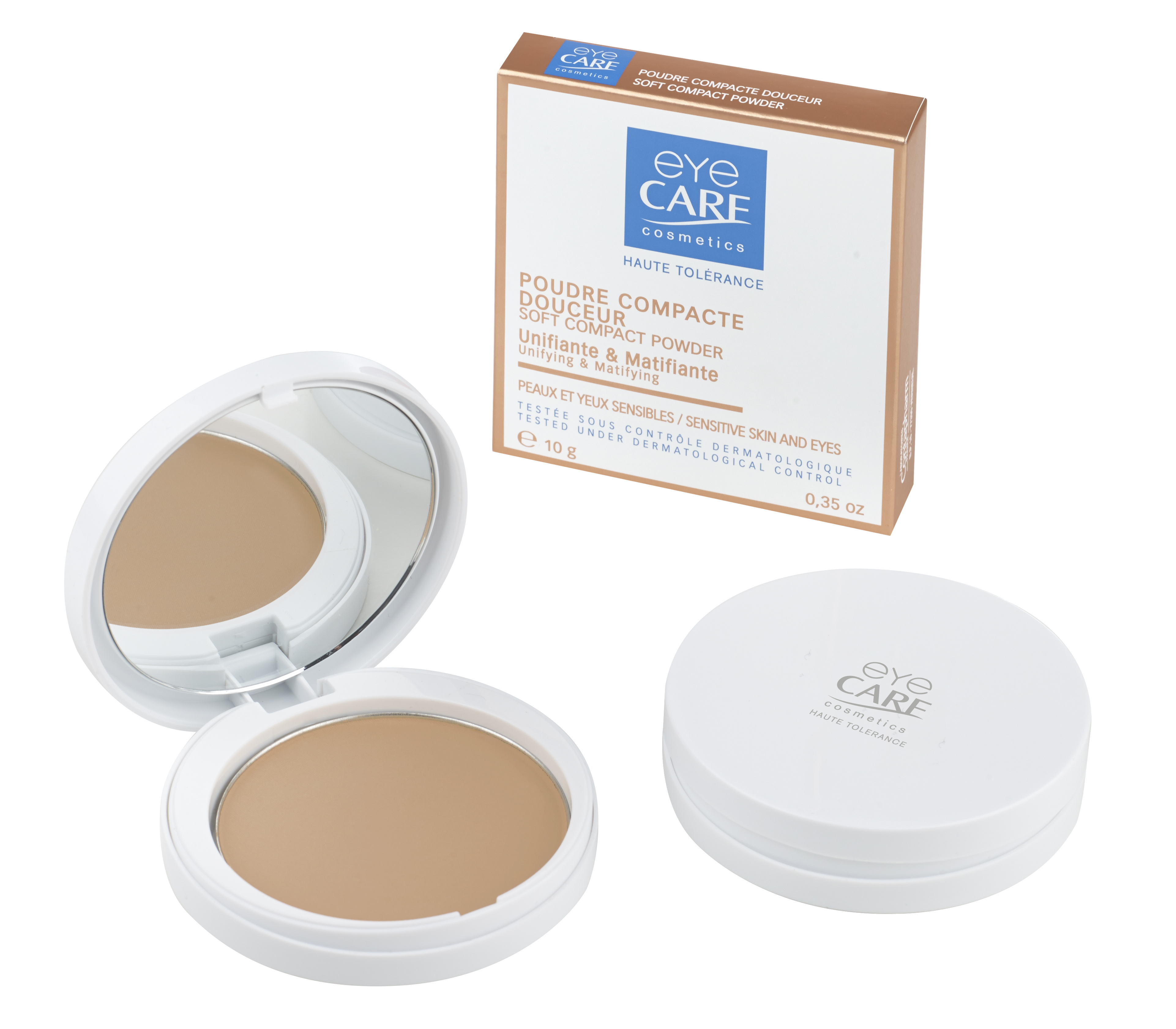 Poudre compacte douceur couleur jasmin 10g