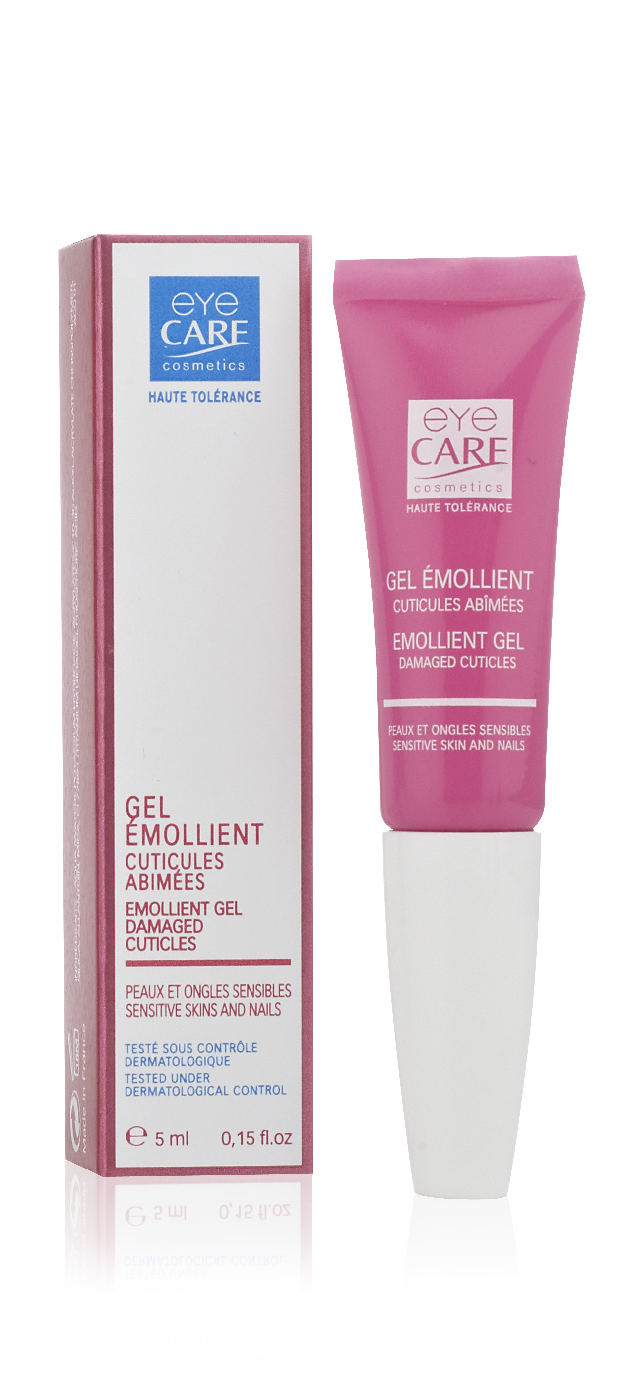 Eye Care Cometics Gel émollient cuticules abîmées 5ml