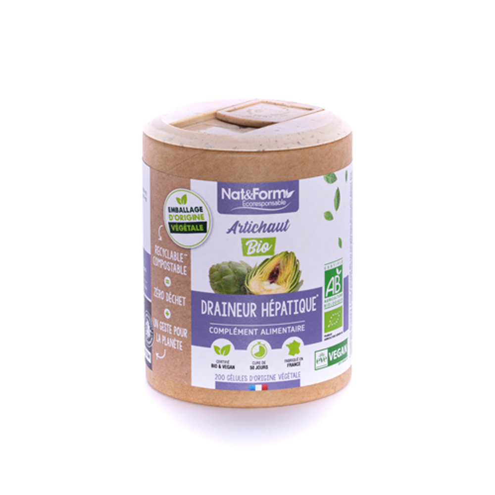 Artichaut bio 200 gelules