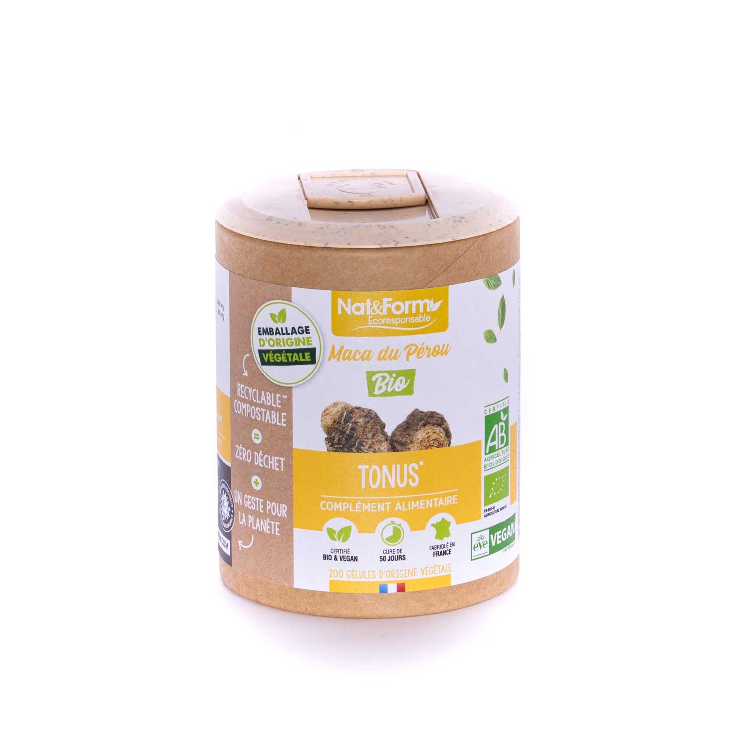 Maca du pérou bio 200 gélules