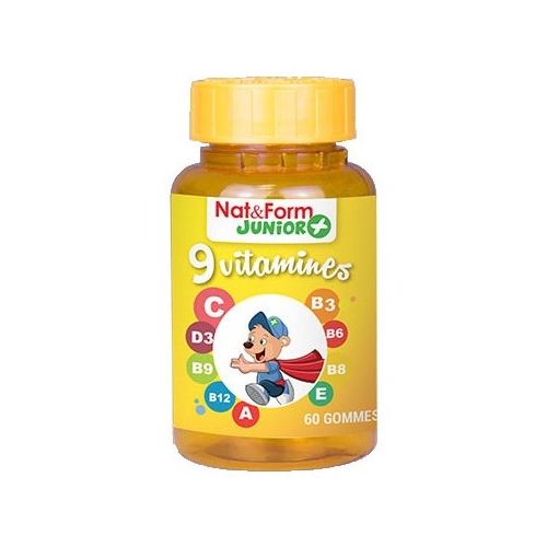 9 vitamines 60 gommes