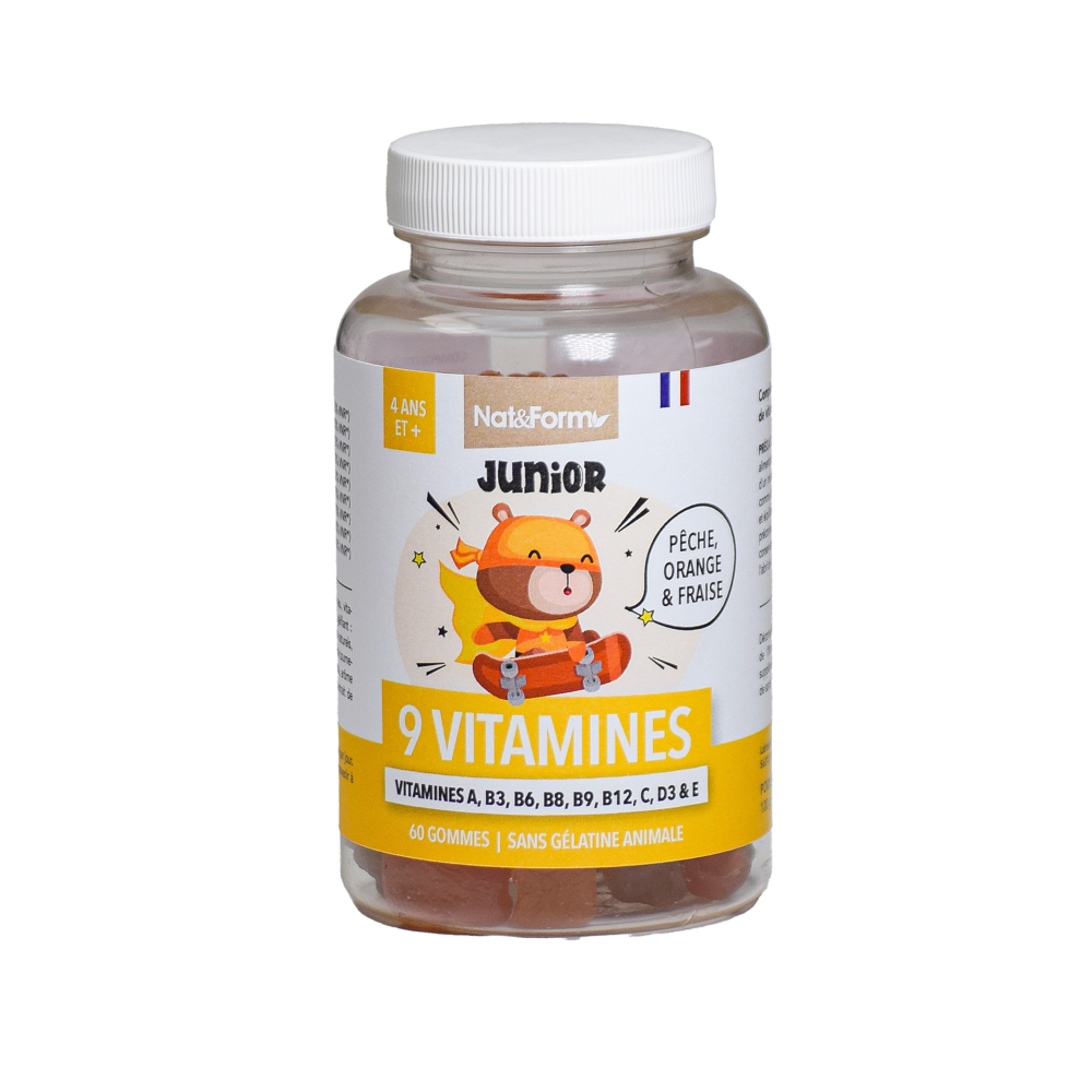 9 vitamines 60 gommes