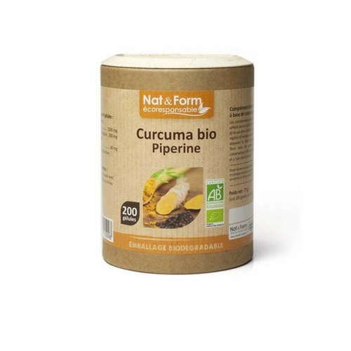 Curcuma piperine bio x 200