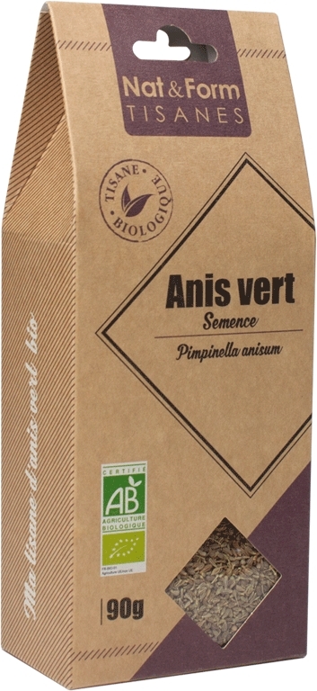Tisane Anis vert semence bio 90g