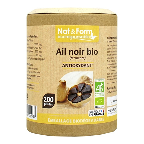 Ail noir bio 200 gélules