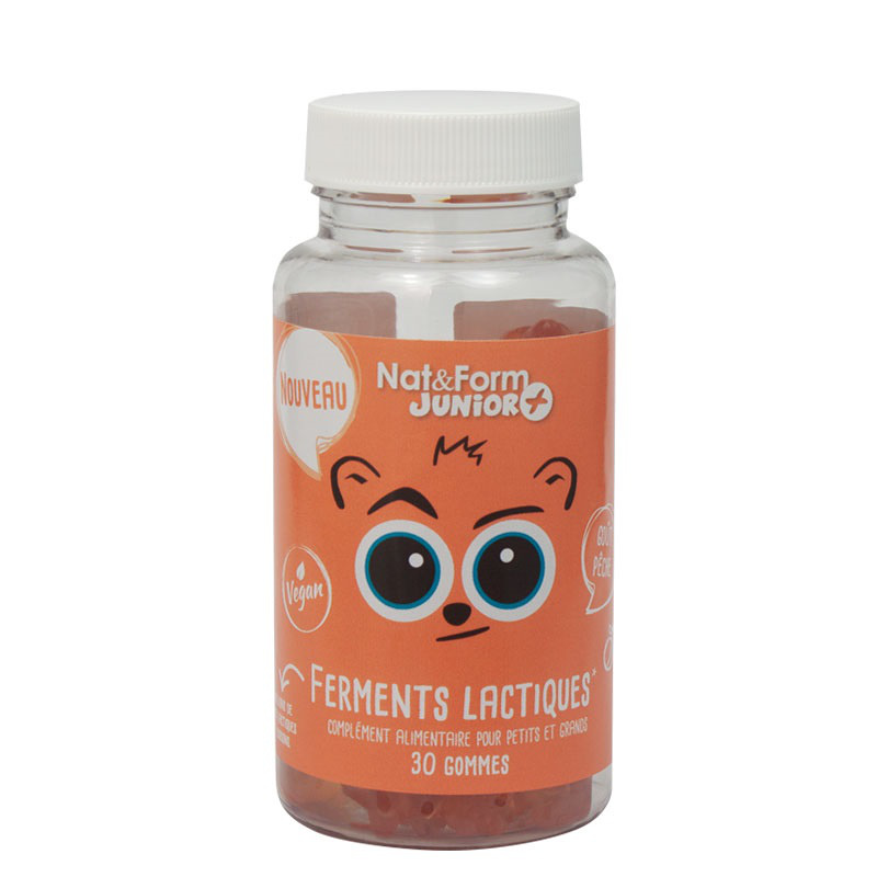 Nat & Form Junior Ferments Lactiques 30 Oursons