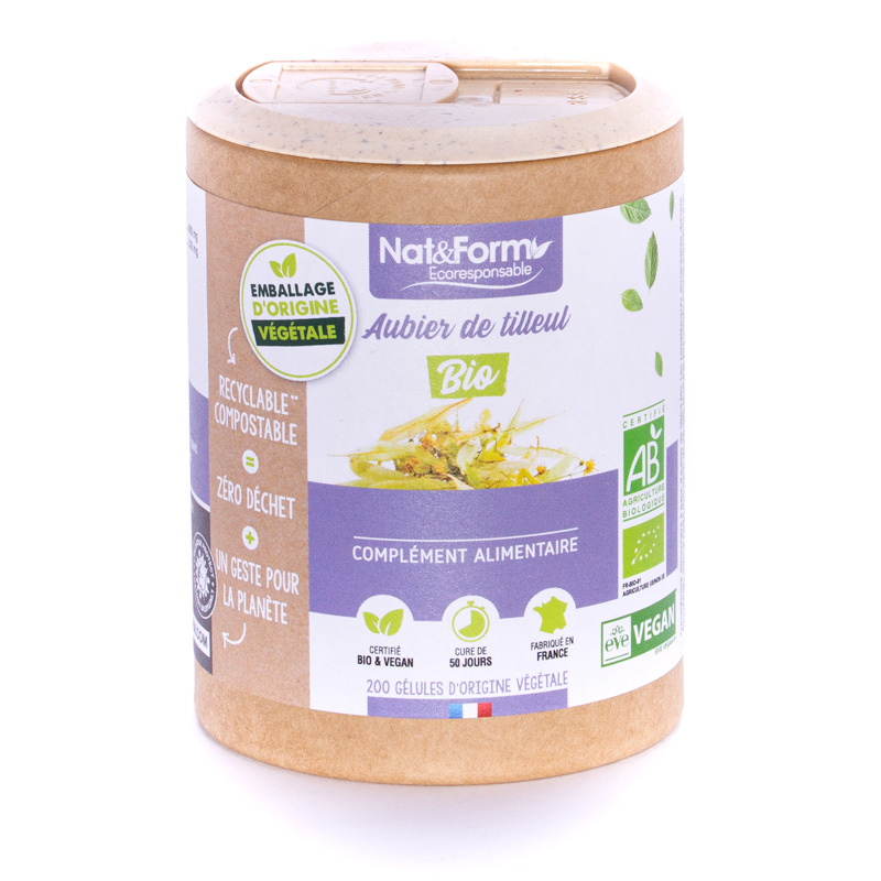 Aubier de Tilleul Bio 200 gélules