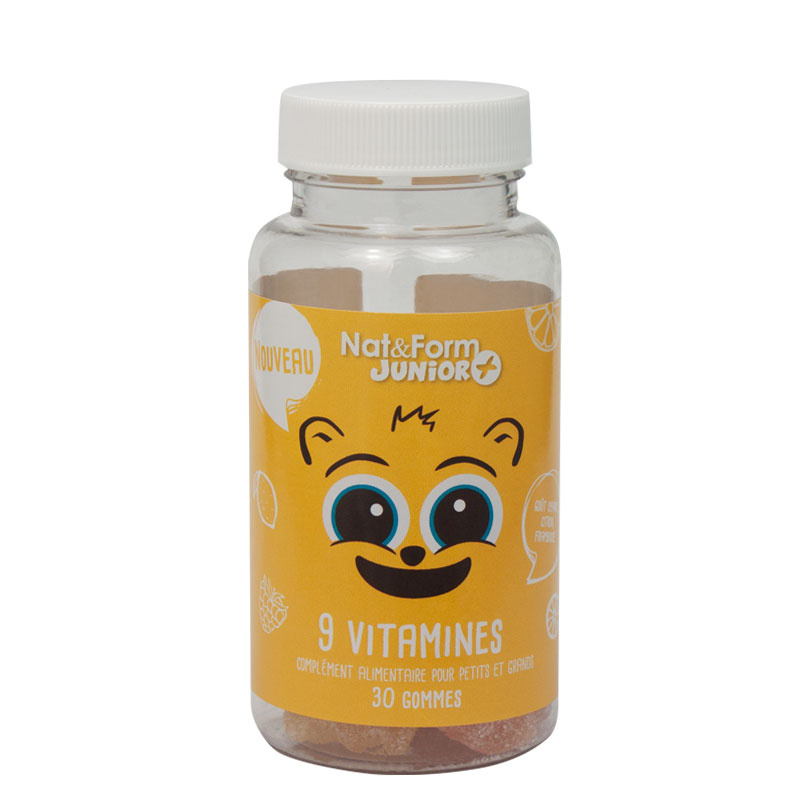 9 vitamines - 30 oursons