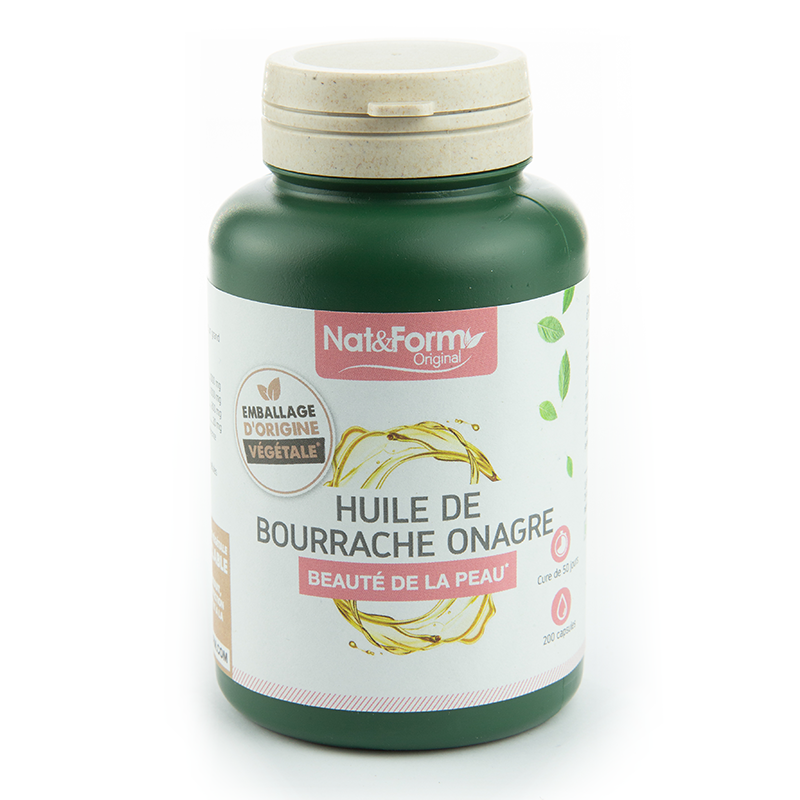 Huile bourrache/onagre 200 capsules