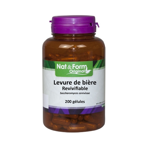 Levure de bière revivifiable 200 gélules