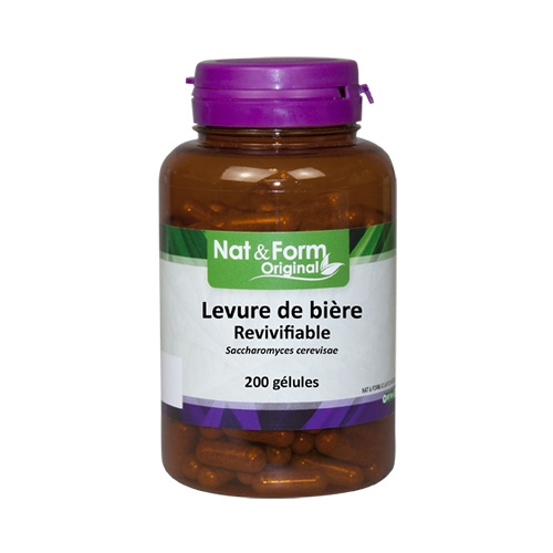Levure de bière revivifiable 200 gélules