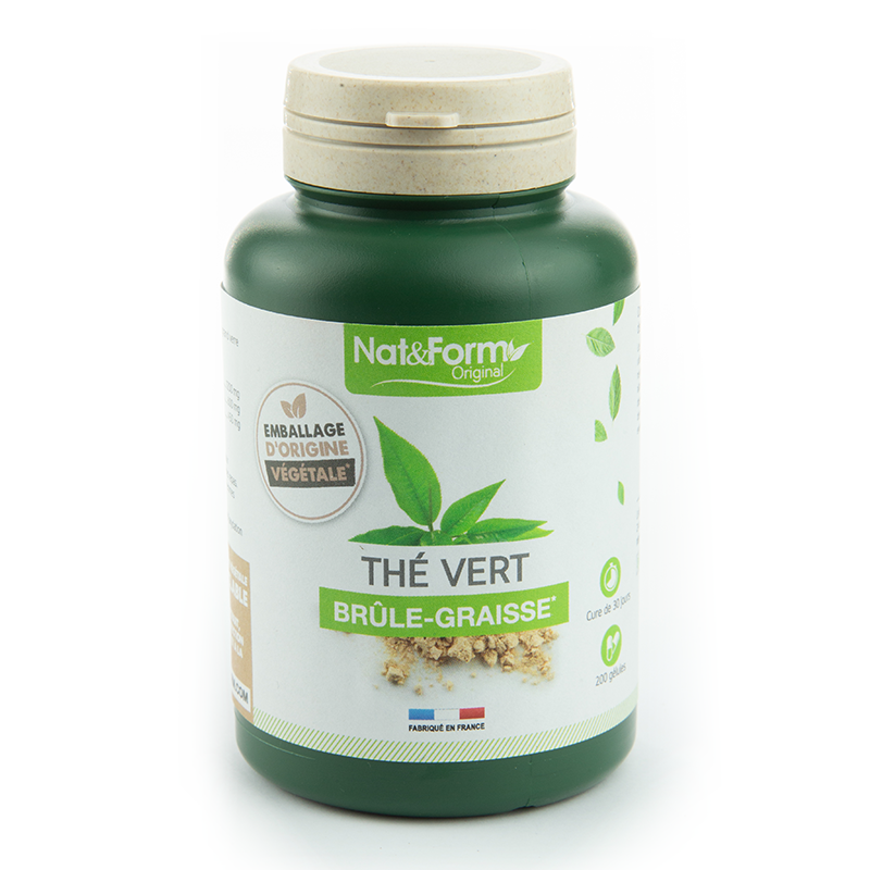 Thé vert 200 gelules