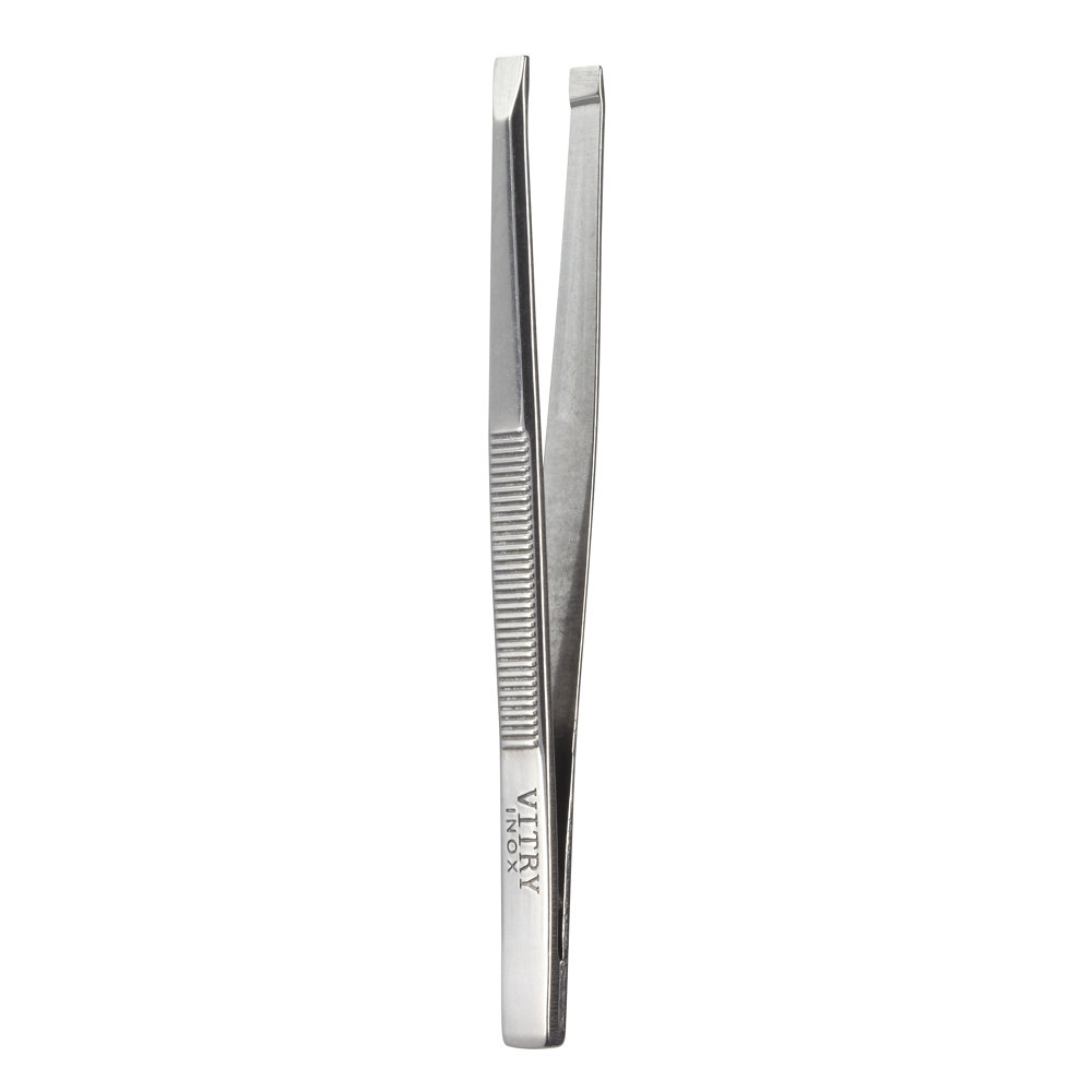 Pince à Epiler Mors Droits Inox