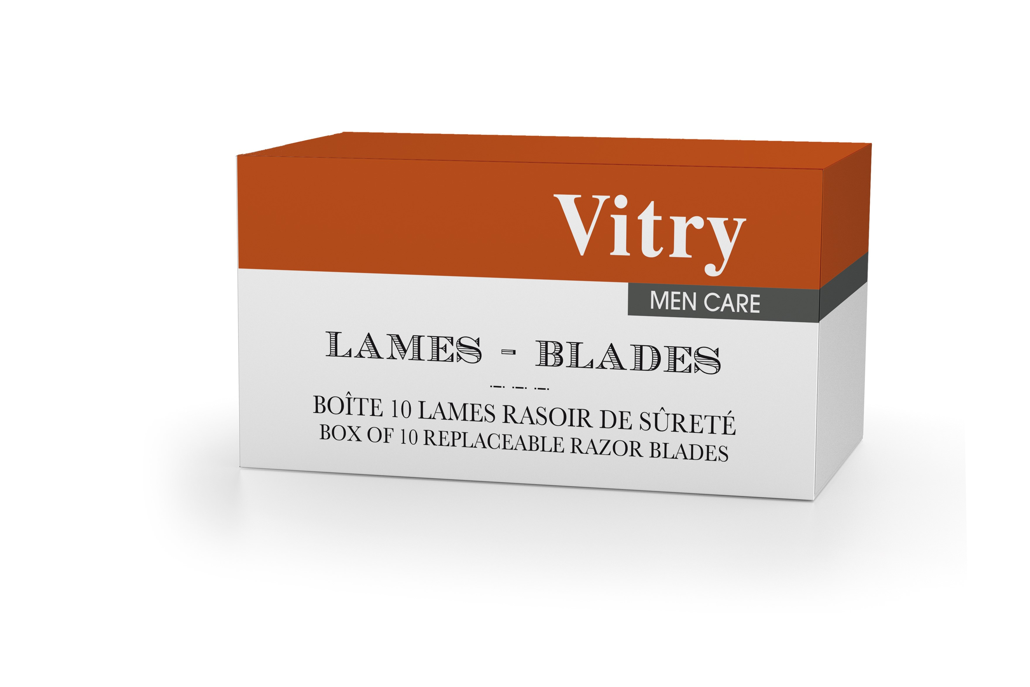 Boite 10 Lames / Rasoir de Sureté Papillon