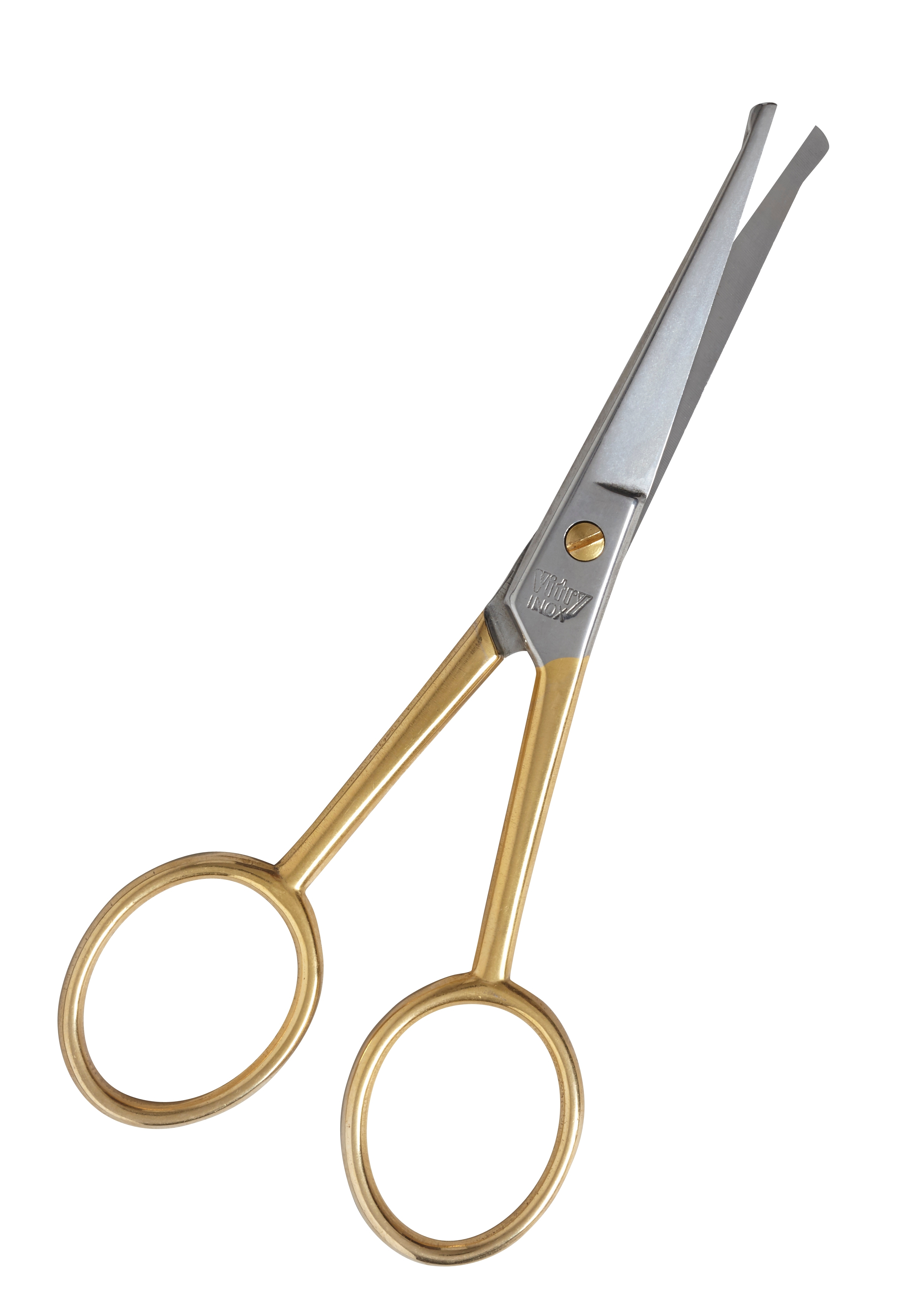 Ciseaux Poils Du Nez Inox Dores