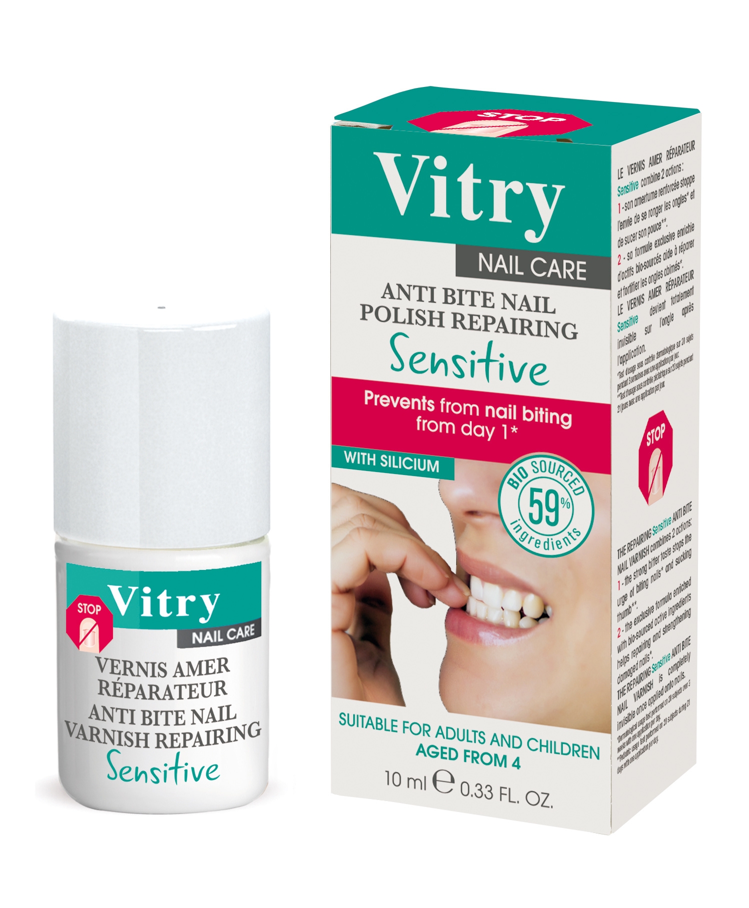 Vernis Amer Réparateur Sensitive 10ml