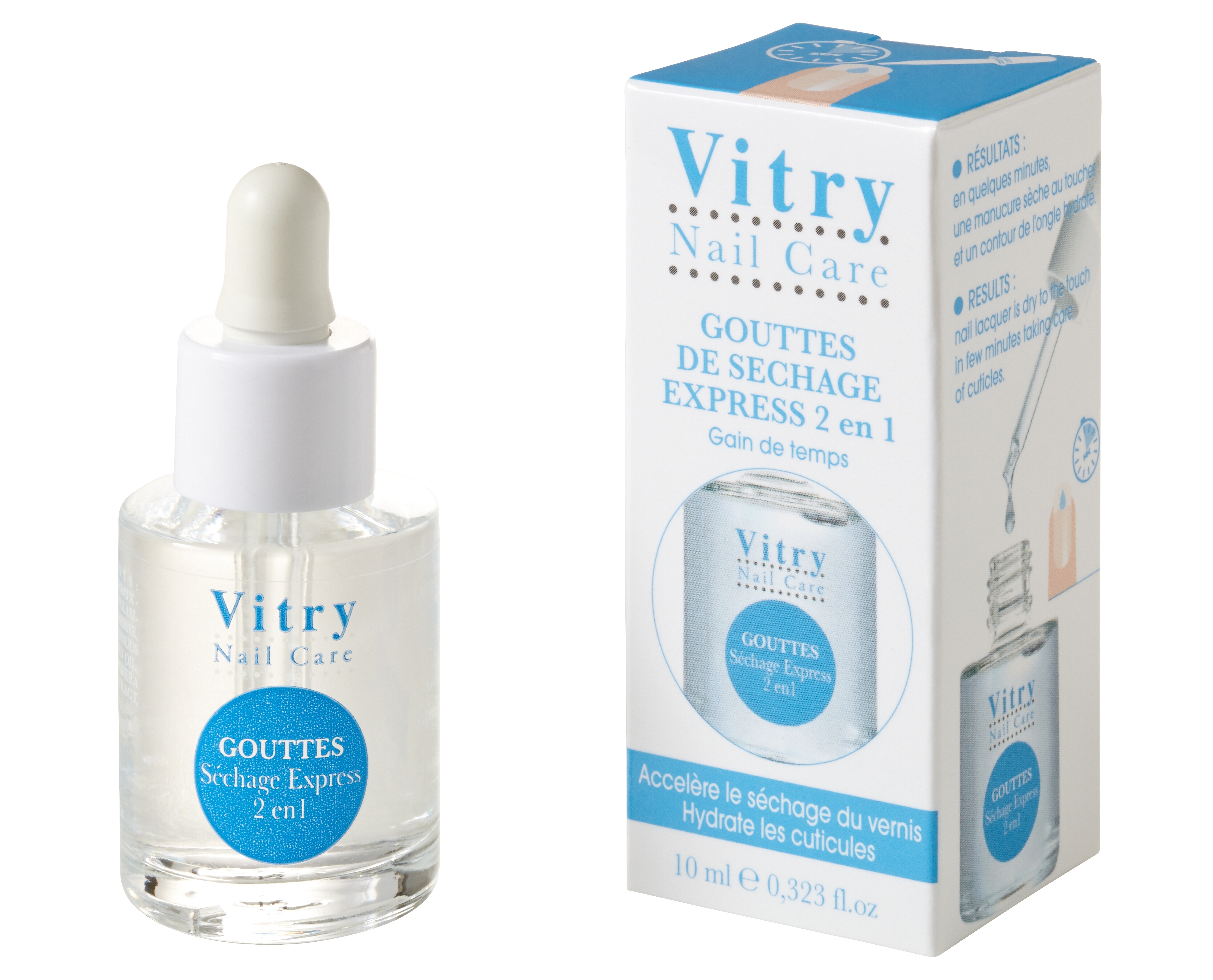 Gouttes Séchage Express 2 En 1 10ml