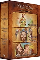coffret Bible 3 films : les apôtres ; les miracles de Jésus ; les dernier jours de Jésus