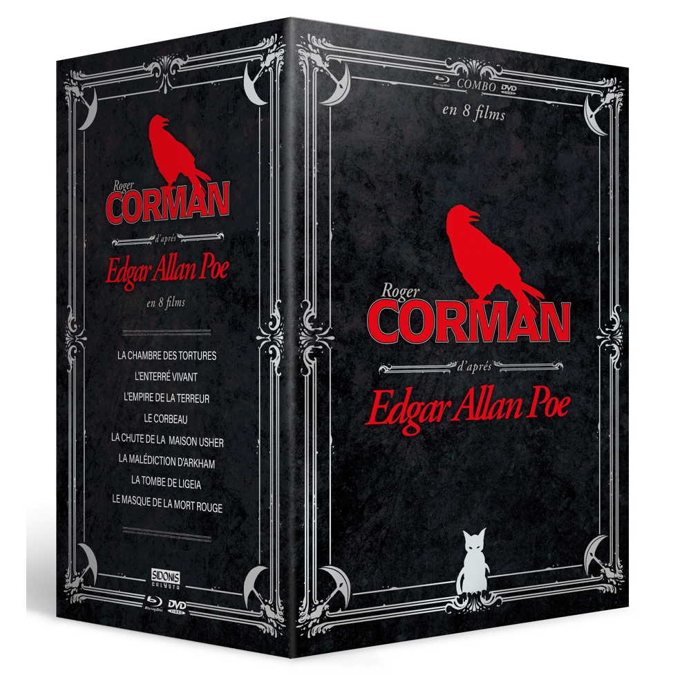 Roger Corman d'après Edgar Allan Poe - Coffret 8 films