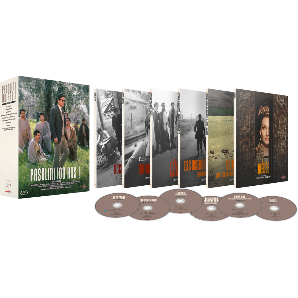 Pier Paolo Pasolini - Coffret 100 ans - 7 films