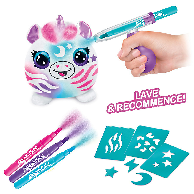 Airbrush Plush - Mini Peluche Surprise - Modèle Aléatoire