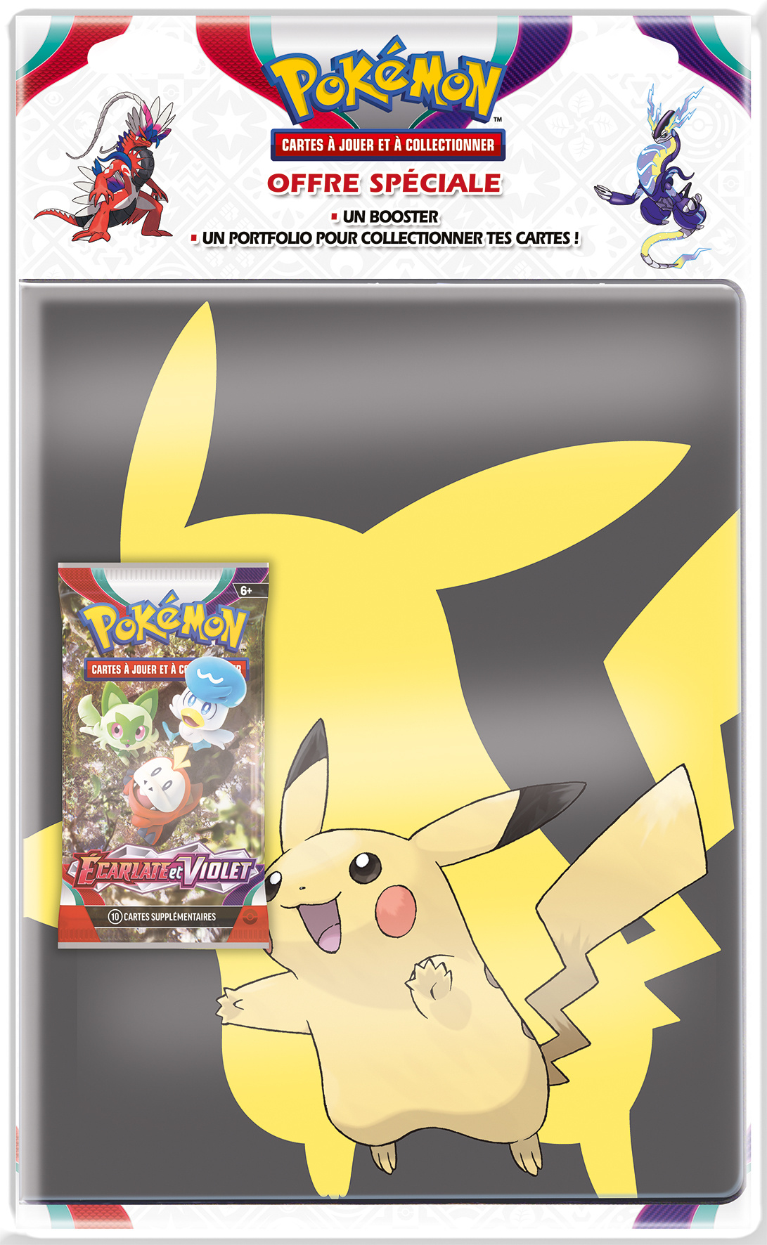 Pokémon EV01 : Pack Portfolio + Booster