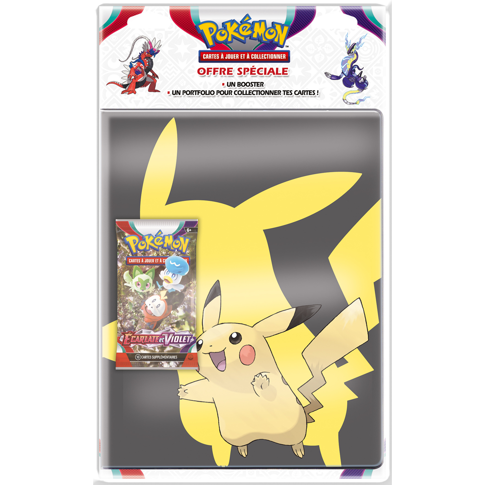 Pokémon EV01 : Pack Portfolio + Booster