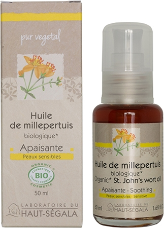 Huile végétale de millepertuis bio 50ml