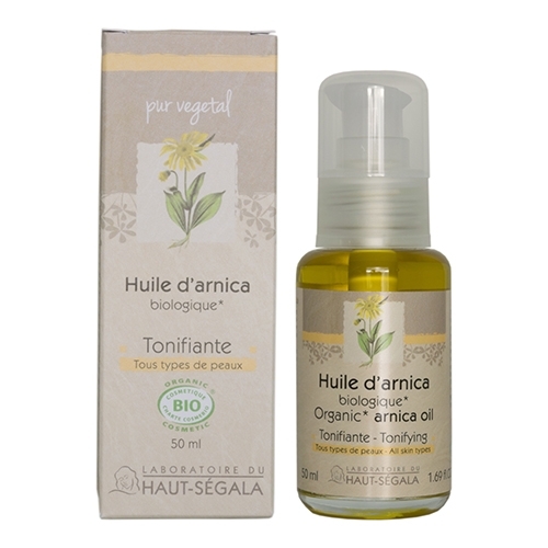 Huile d'arnica bio tonifiante et apaisante 50ml