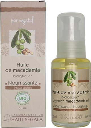 Huile de macadamia bio 50ml