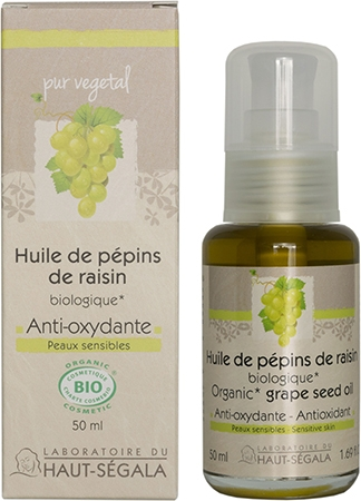 Huile de pépins de raisin bio 50ml