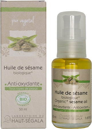 Huile de sésame bio 50ml