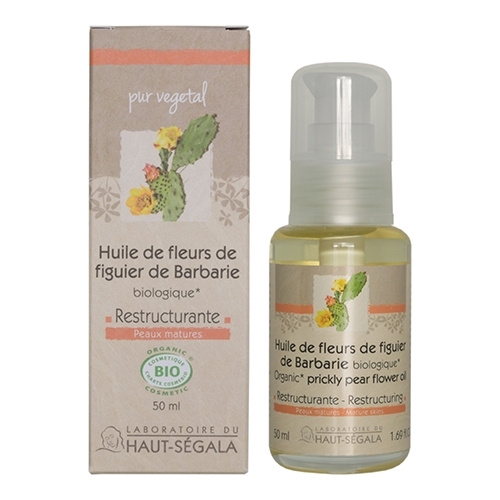 Huile végétale fleurs de figuier de arbarie bio 50ml