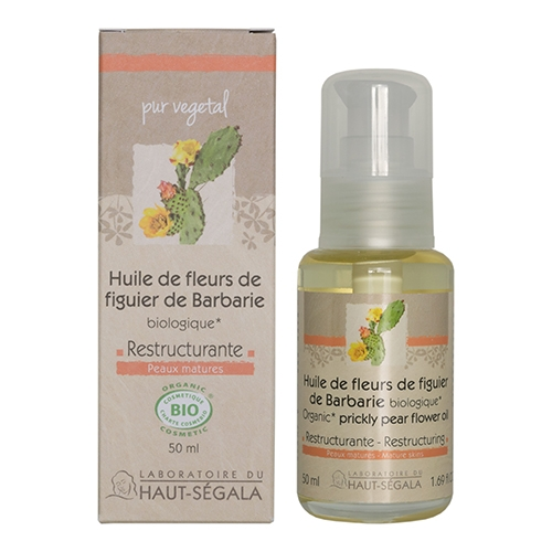 Huile végétale fleurs de figuier de arbarie bio 50ml