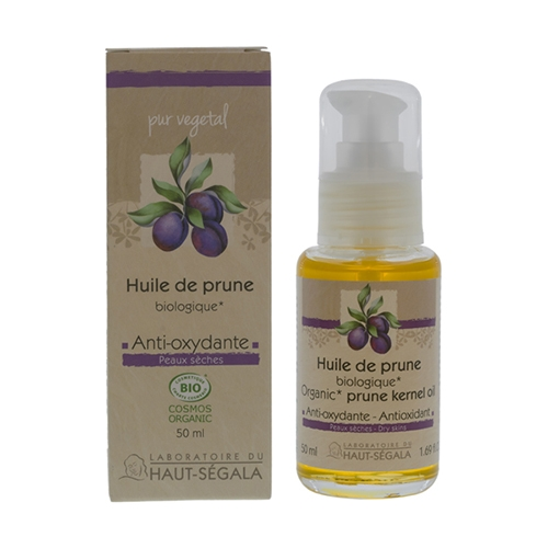 Huile végétale de prune bio 50ml