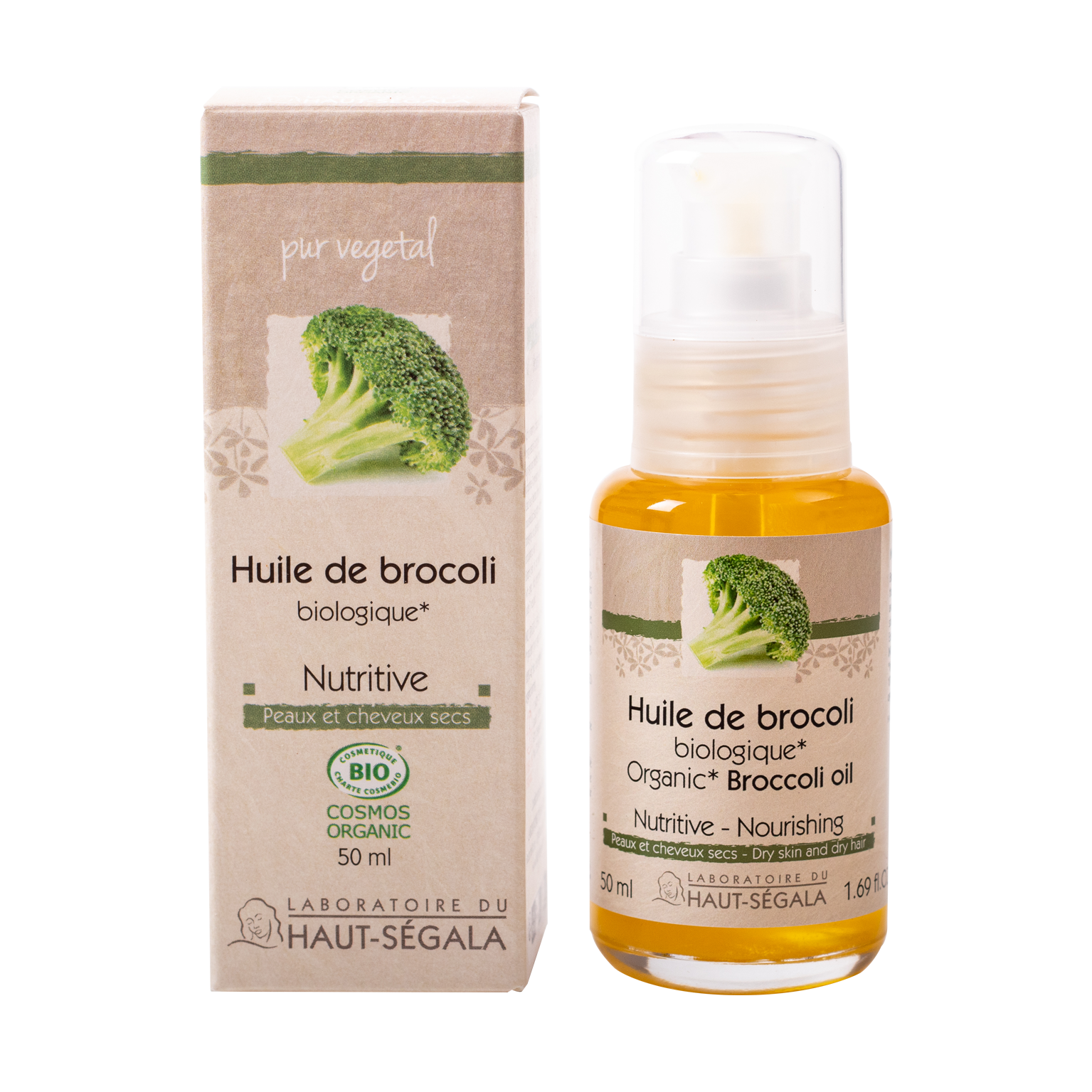 Huile Végétale Biologique De Brocoli 50 ml