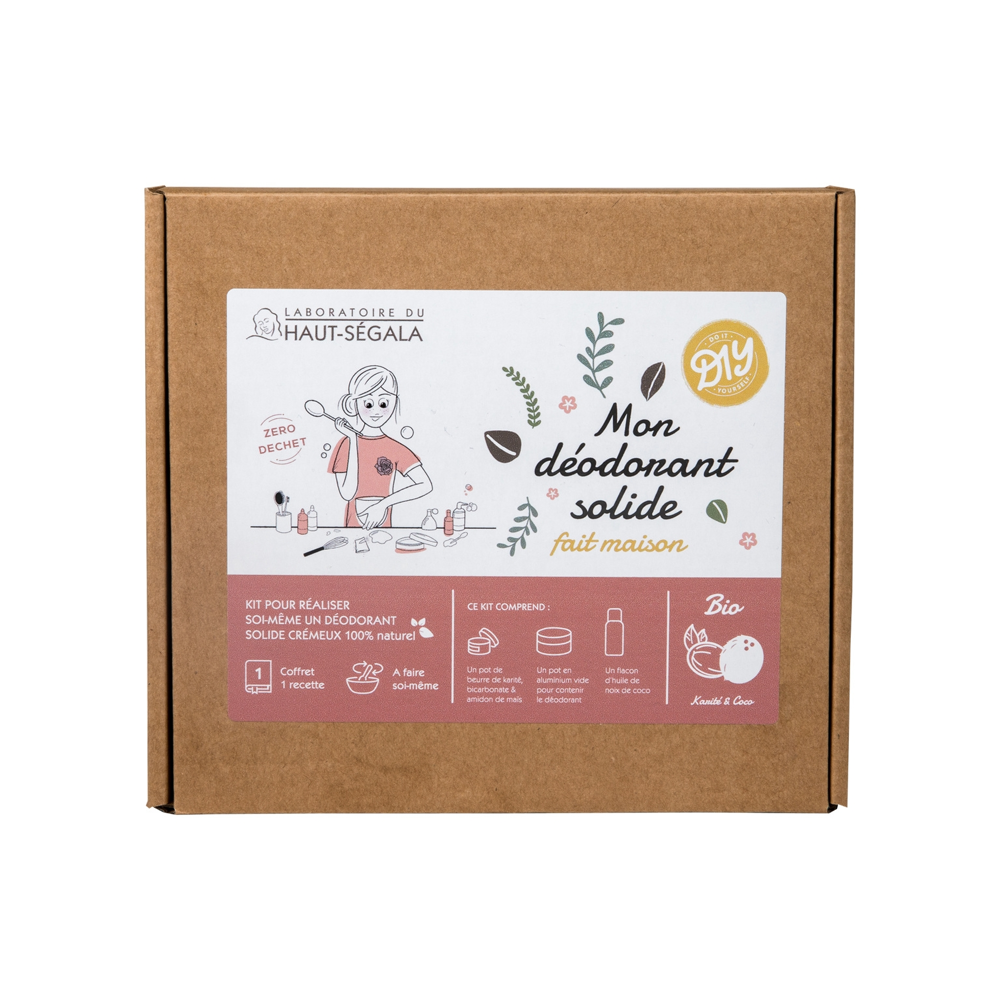 Coffret Mon déodorant solide maison