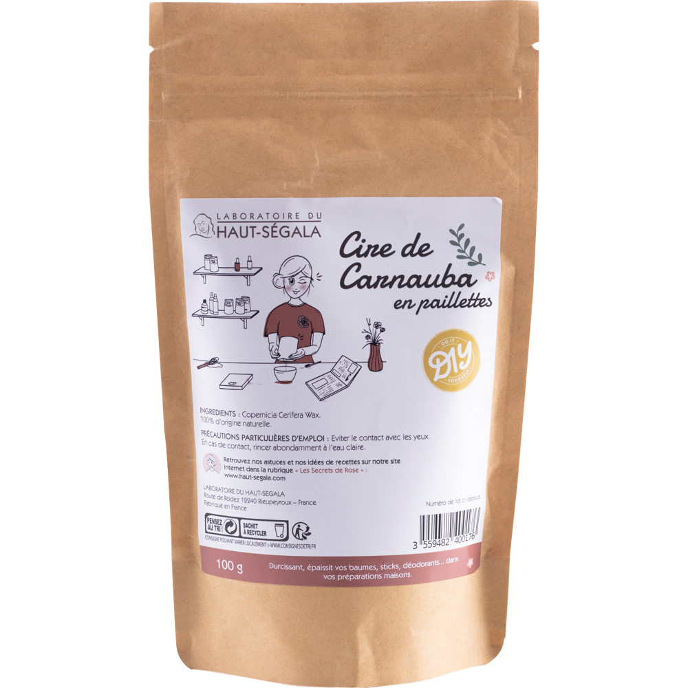 Cire de Carnauba 100 gr