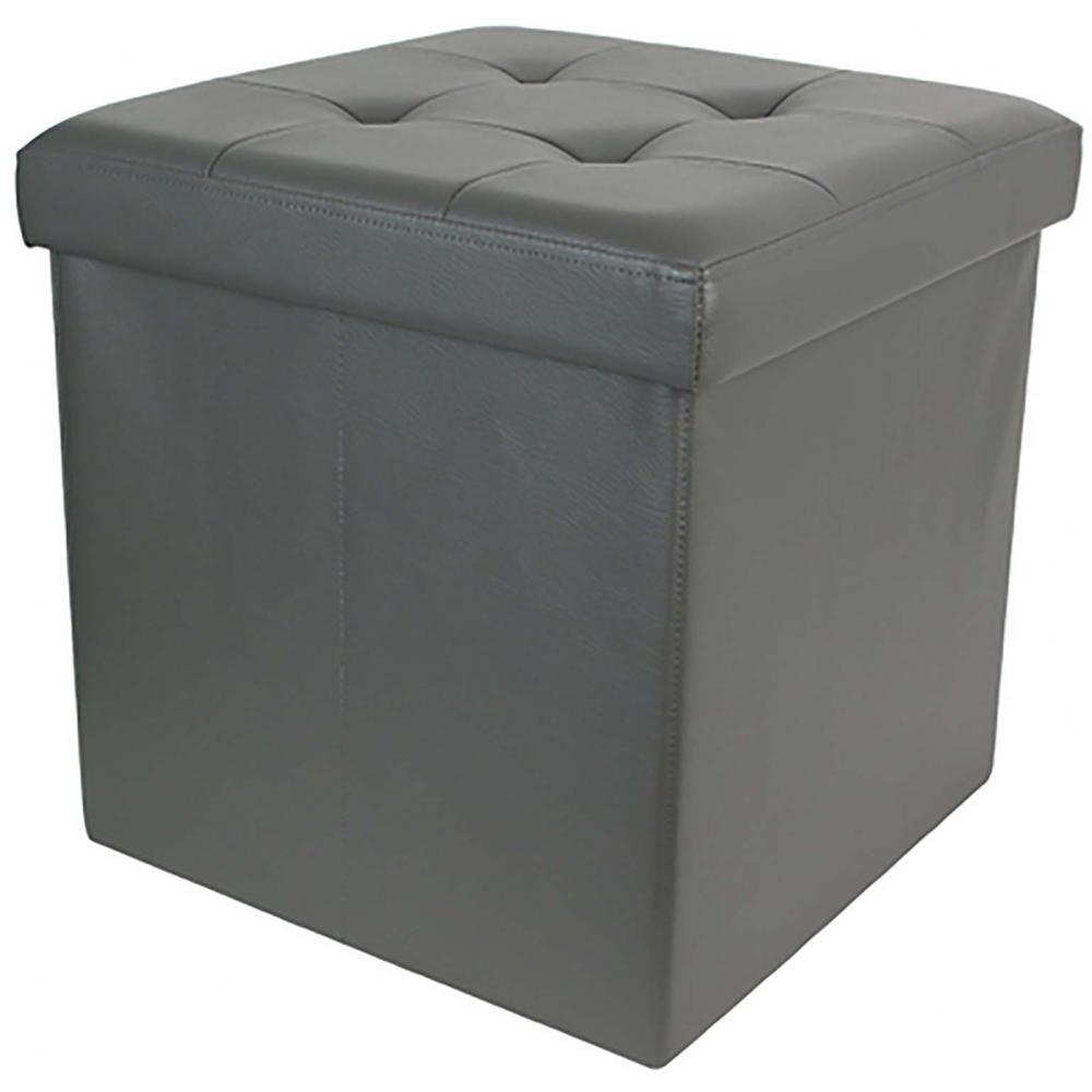 COFFRE POUF PLIABLE PU M4